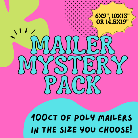 Poly Mailer Surprise Pack - 100ct Poly Mailers