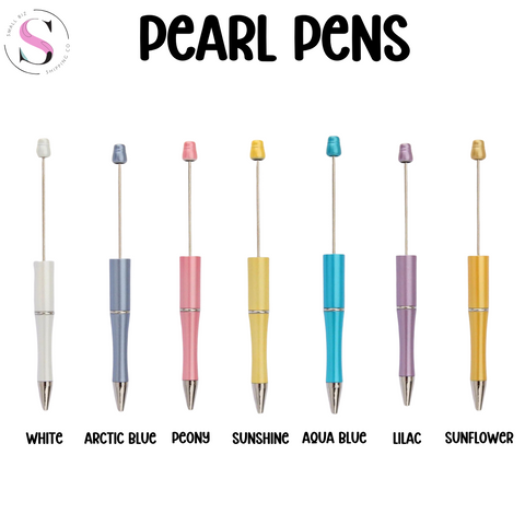 Pearl Beadable Pens