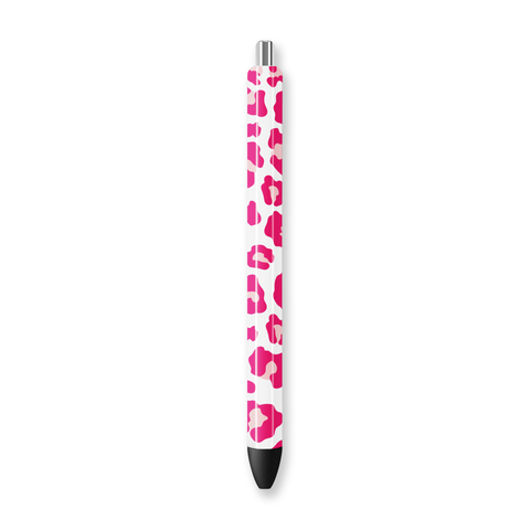 Pink Leopard - UV DTF Pen Wrap