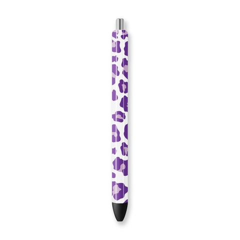 Purple Leopard - UV DTF Pen Wrap