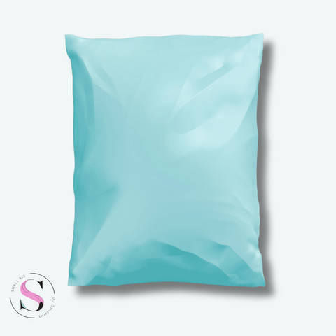 6x9" Poly Mailer - Turquoise Solid