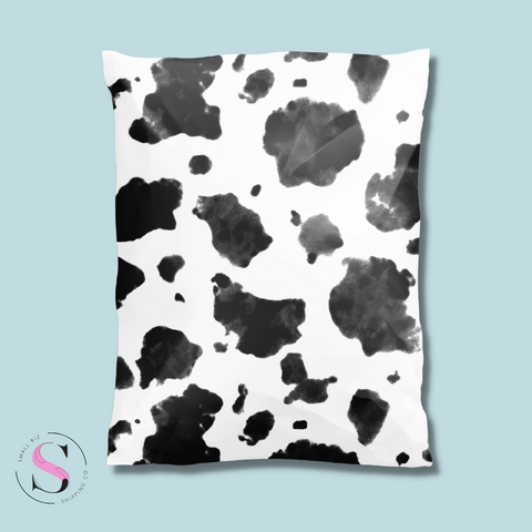 14.5x19" Poly Mailer - Cow Print