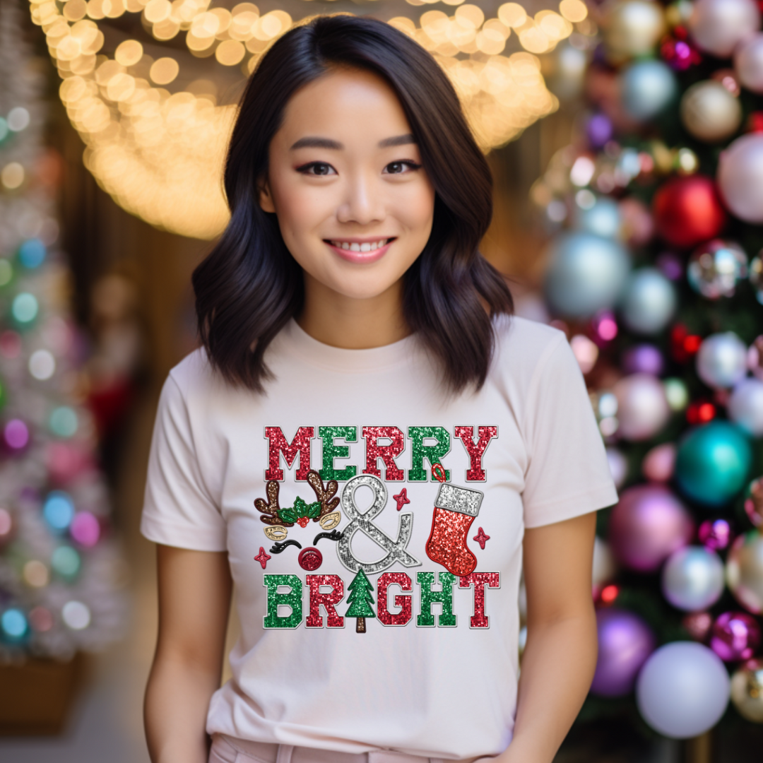 merry-bright-reindeer-faux-glitter-matte-clear-film-transfer