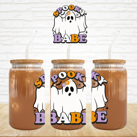 Spooky Babe - UV DTF Decal