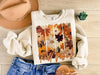 DTF Full Color Transfer - Fall Vibes Painted Fall Flowers