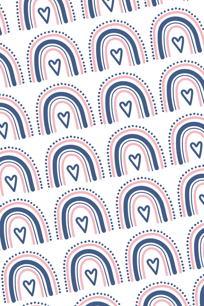 6x9" Poly Mailer - Love Rainbows