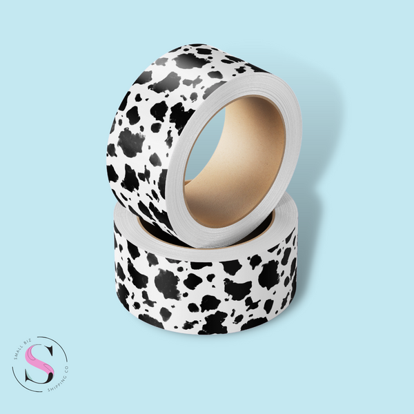 Cow Print Shipping Tape