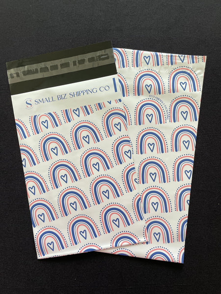 6x9" Poly Mailer - Love Rainbows