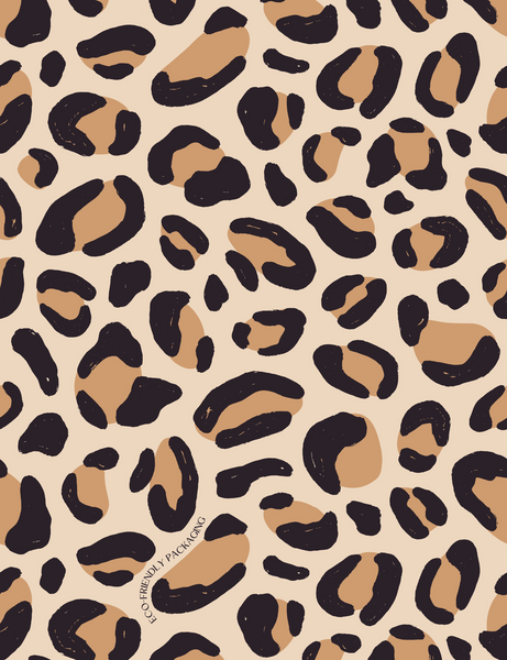 14.5x19" Poly Mailer - Boho Leopard
