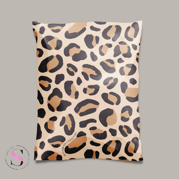14.5x19" Poly Mailer - Boho Leopard