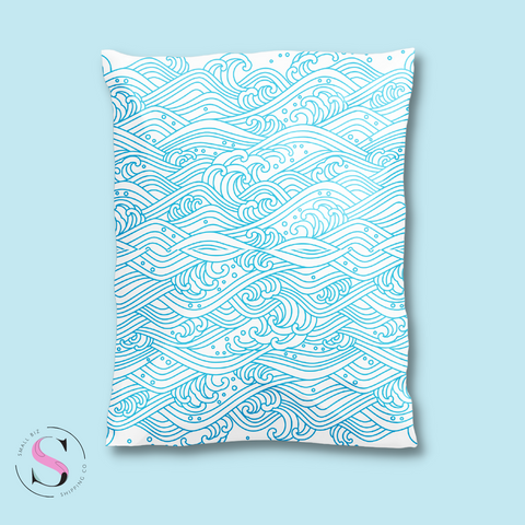 10x13" Poly Mailer - Cool Waves