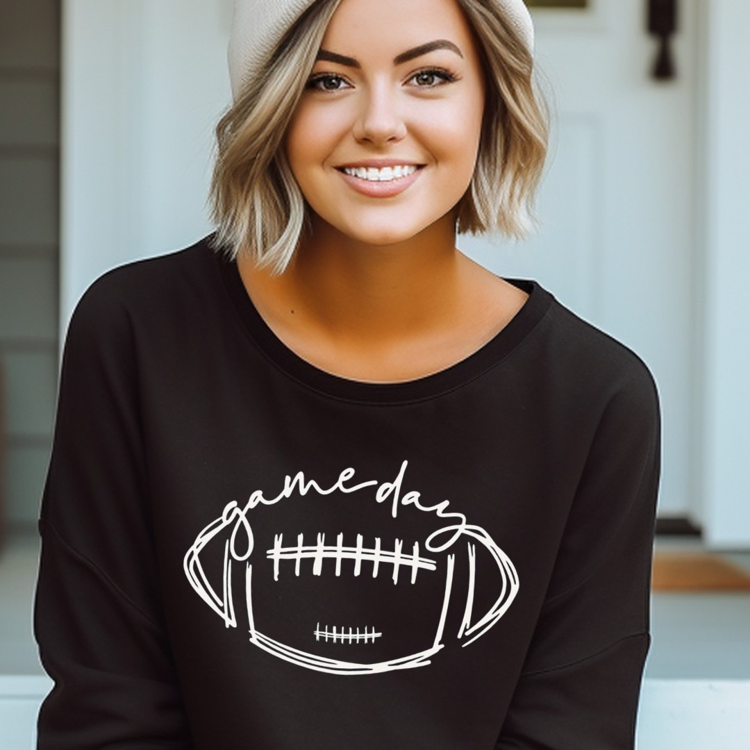 Game Day (Football) Screen Print Transfer Small Biz Shipping Co