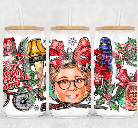 16oz UV DTF Wrap - Christmas Story Ralph