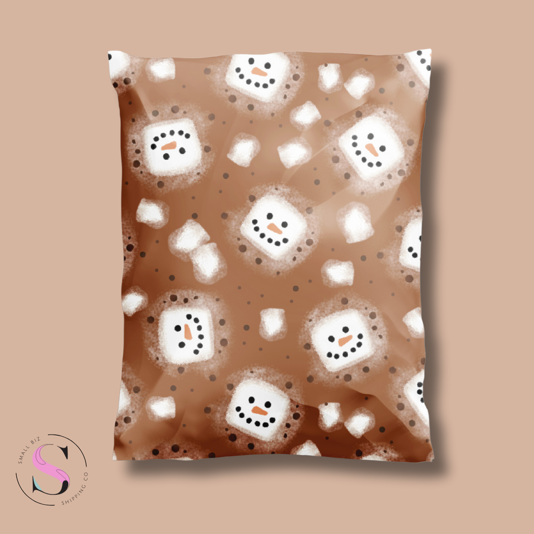 10x13" Poly Mailer - Hot Cocoa