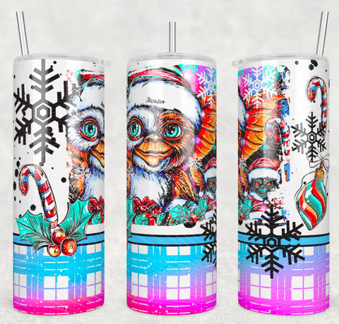 Skinny Tumbler Sublimation Wrap - Gizmo