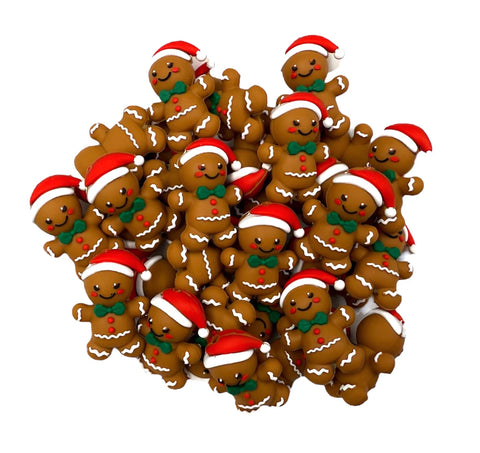 Silicone Focal - 3D Sitting Gingerbread