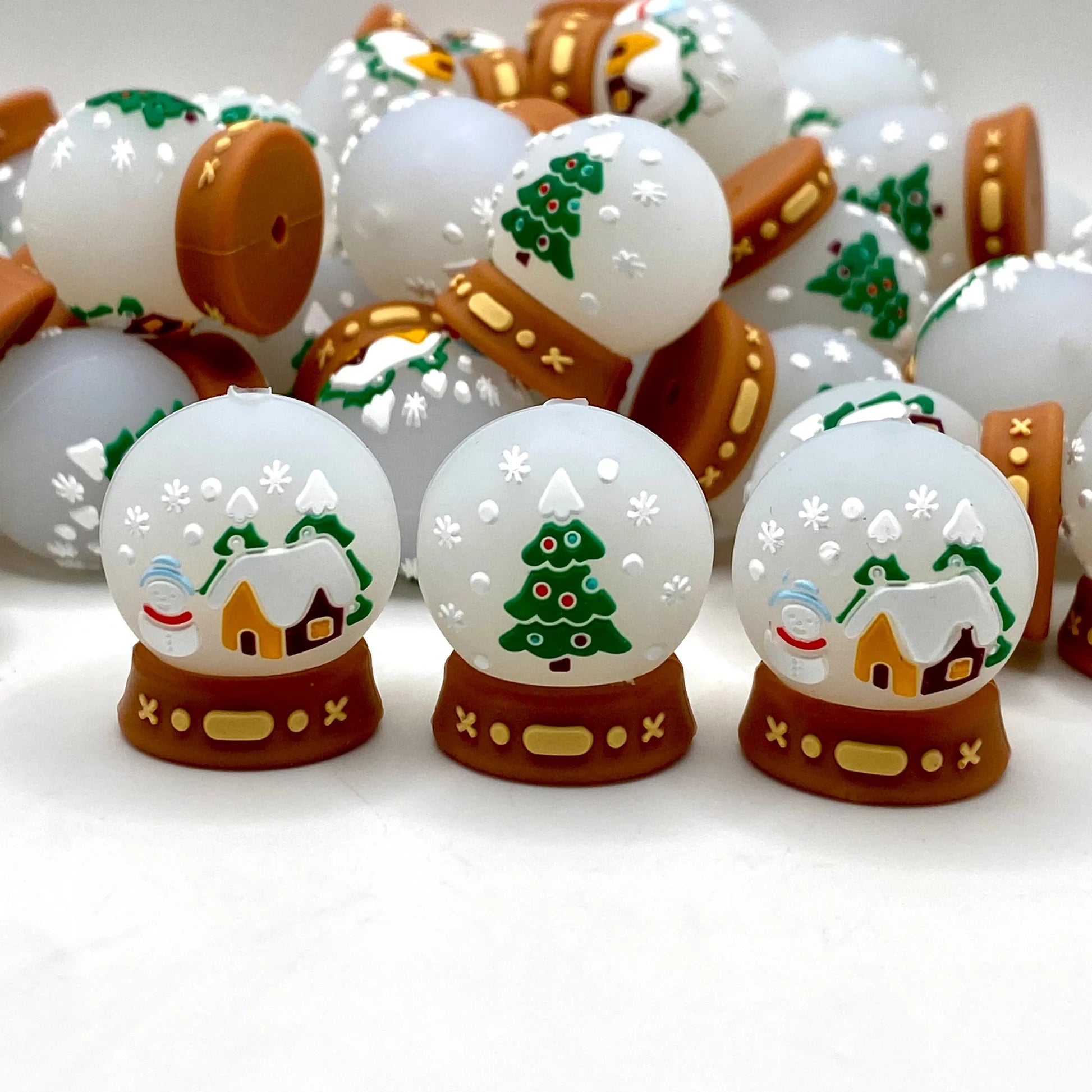 Silicone Focal - 3D Snow Globe