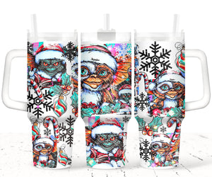 40oz UV DTF Wrap - Full Top & Bottom - Gizmo