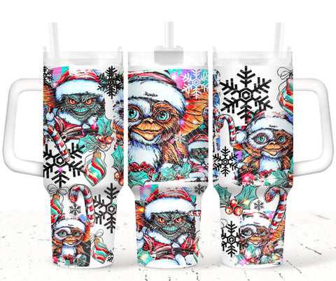 40oz UV DTF Wrap - Full Top & Bottom - Gizmo