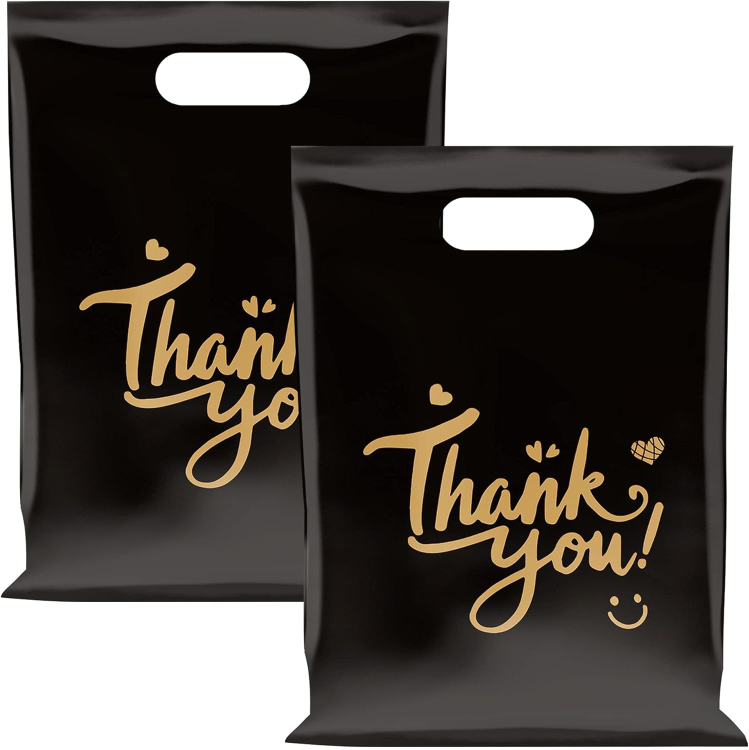 12x15" Script Thank You Merchandise Bags