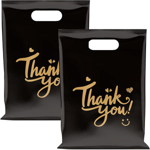 12x15" Script Thank You Merchandise Bags