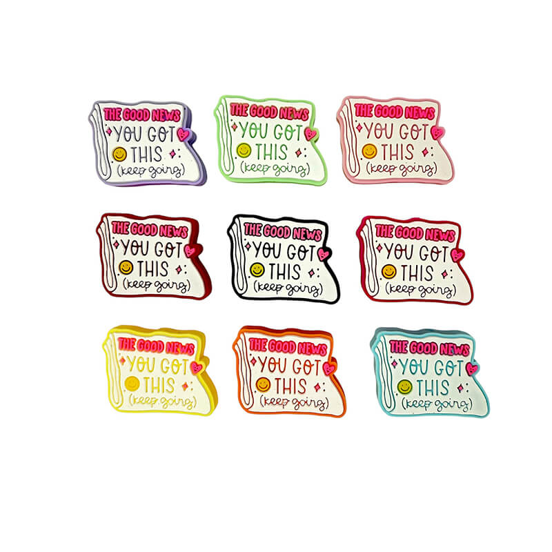 Silicone Focal - You Got This - GLOW IN THE DARK - Mixed Colors