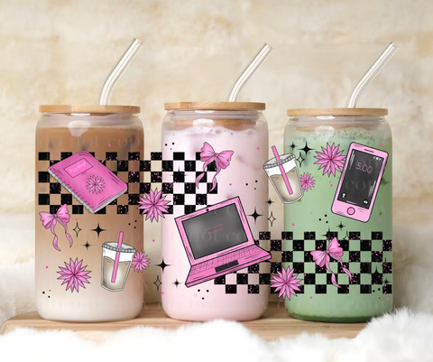 16oz UV DTF Wrap - Business Girly