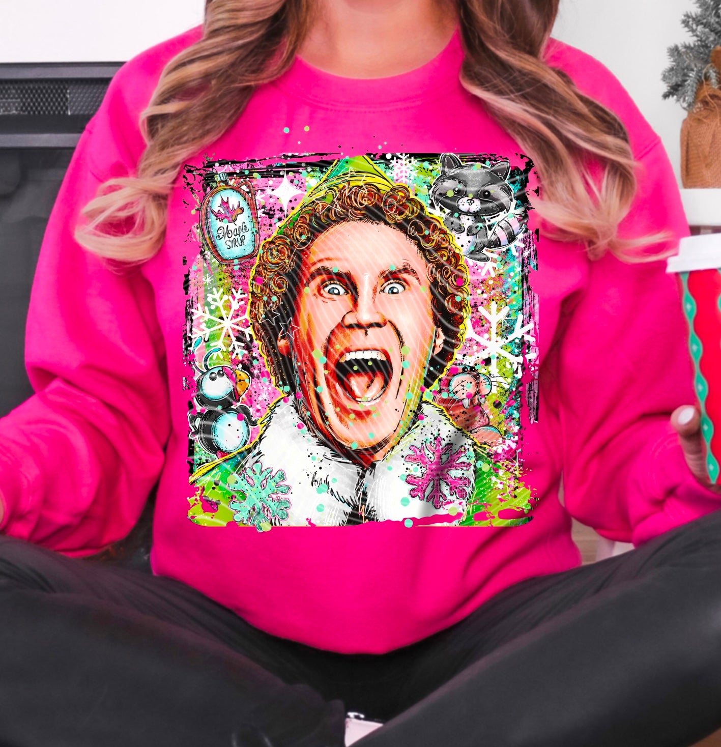 DTF Full Color TShirt Transfer - Bright Buddy