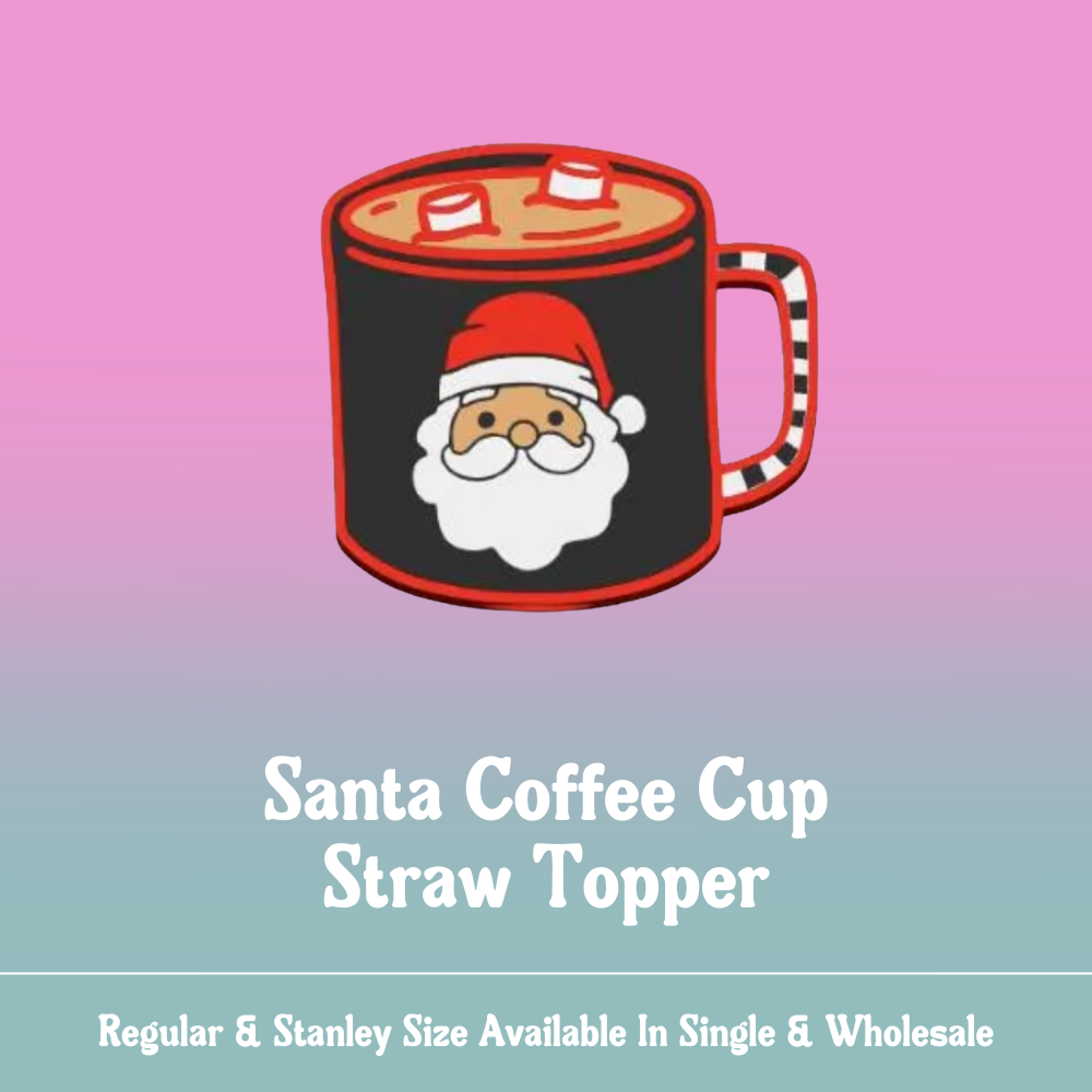 Santa Coffee Cup