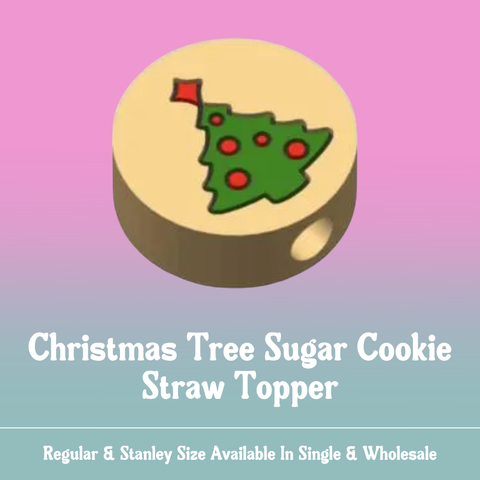 Christmas Tree Sugar Cookie
