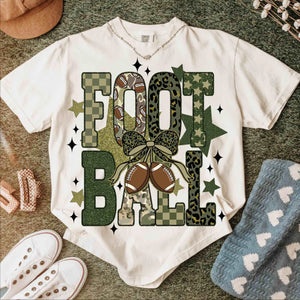 DTF Full Color Transfer - Camo Football