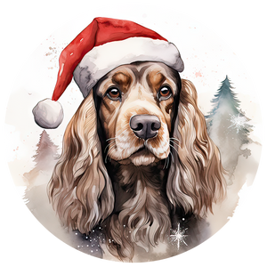 3" Ornament UV DTF Decal - Cocker Spaniel