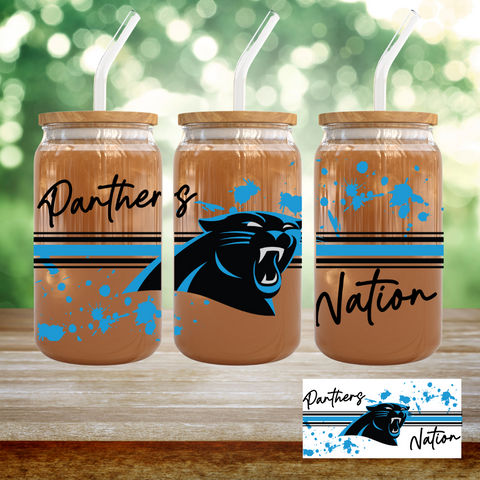 16oz UV DTF Wrap - Panther