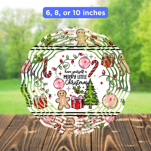 Wind Spinner Sublimation Sheet - Have Yourself A Merry Little Christmas