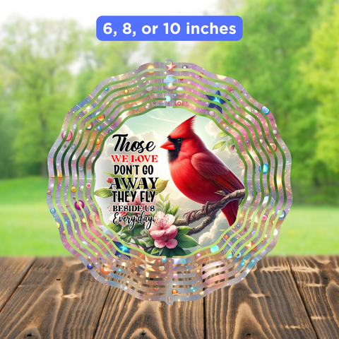 Wind Spinner Sublimation Sheet - Those We Love Don't Go Away