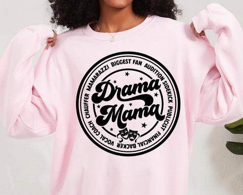DTF Full Color TShirt Transfer - Drama Mama