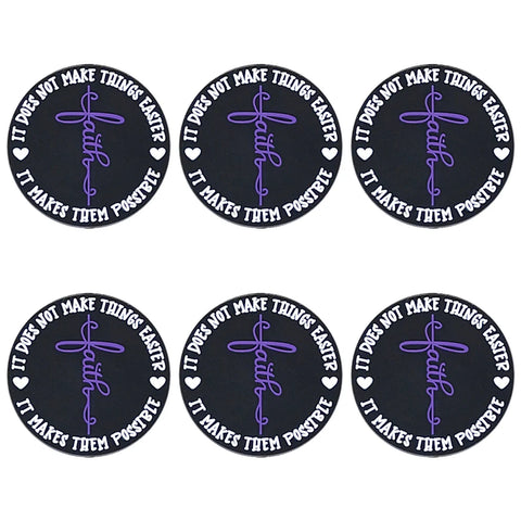 Silicone Focal - Faith Circle