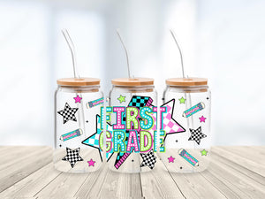 16oz UV DTF Wrap - Bright First Grade w/Check Star