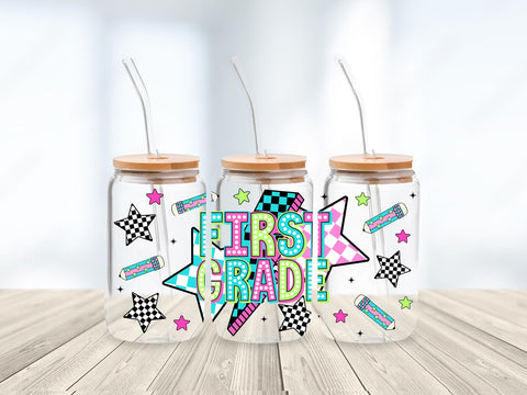 16oz UV DTF Wrap - Bright First Grade w/Check Star
