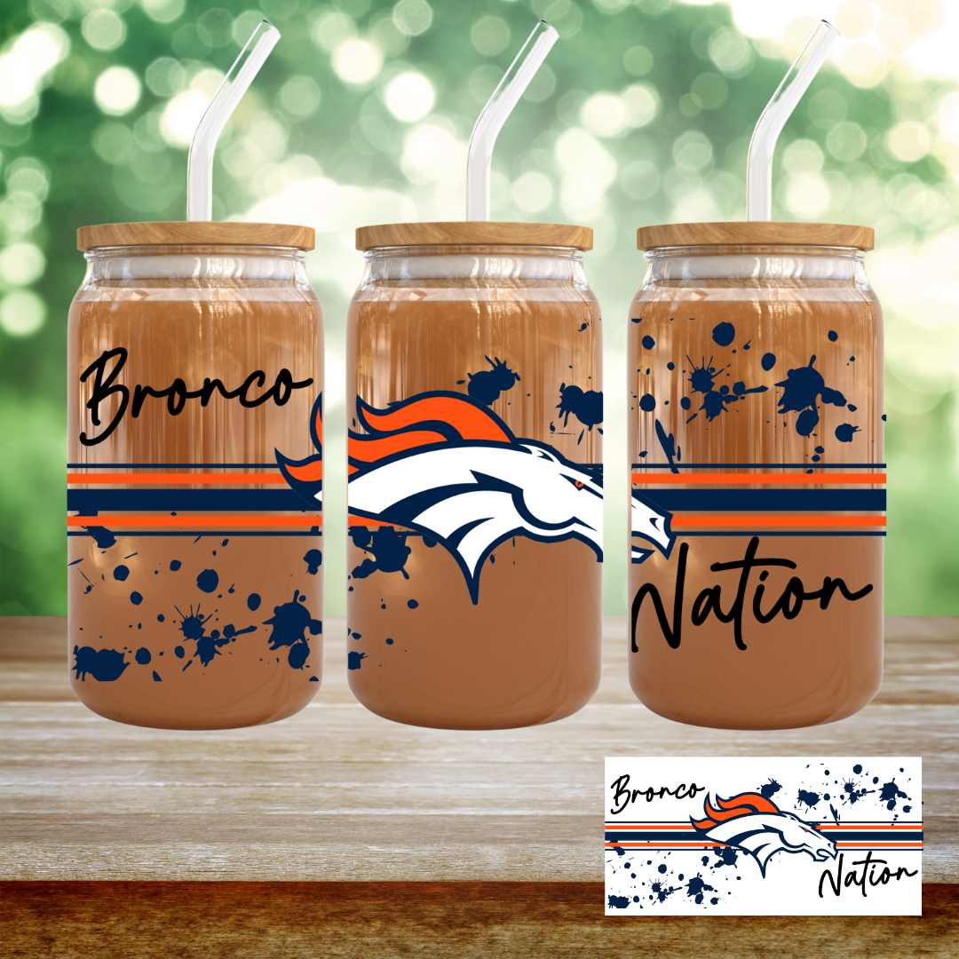 16oz UV DTF Wrap - Bronco