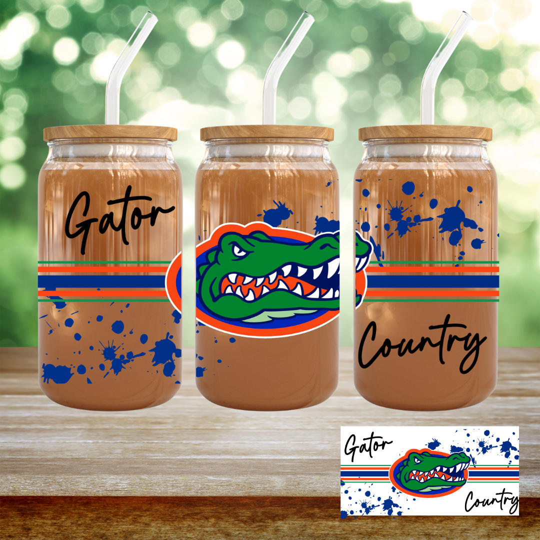 16oz UV DTF Wrap - Gator