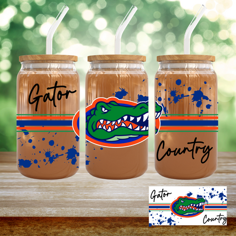 16oz UV DTF Wrap - Gator