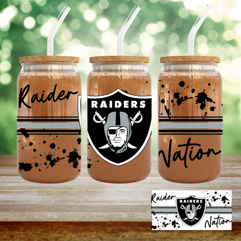 16oz UV DTF Wrap - Raider