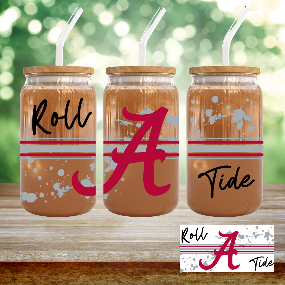 16oz UV DTF Wrap - Roll Tide