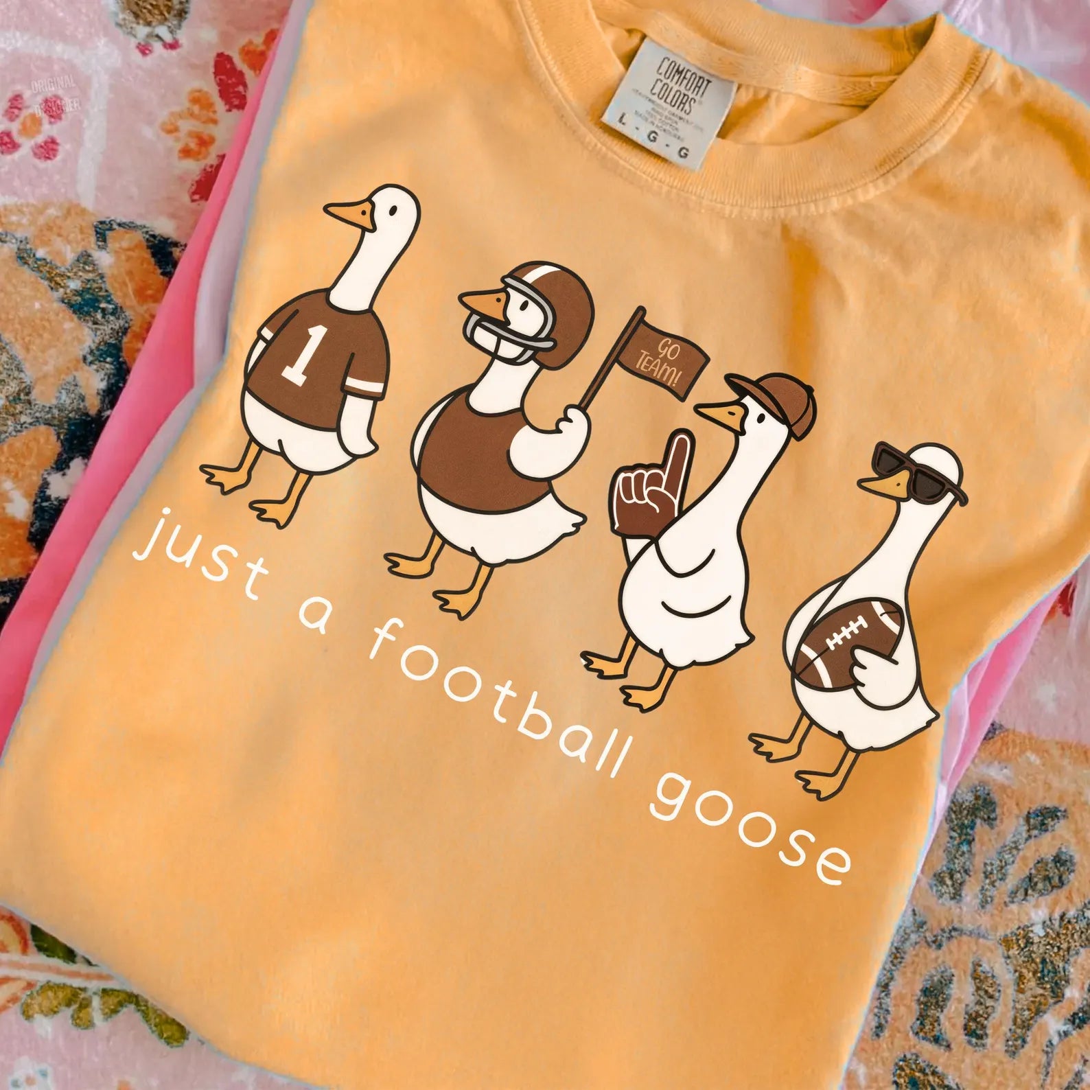 DTF Full Color Transfer - Just A Football Goose