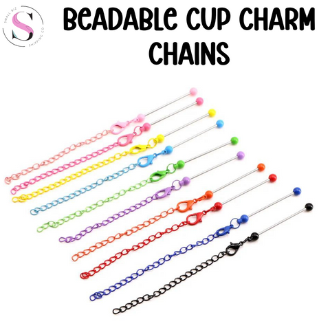 Beadable Cup Charm Chain
