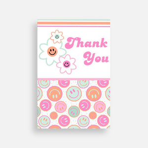Happy Daze Thank You Cards Insert Cards