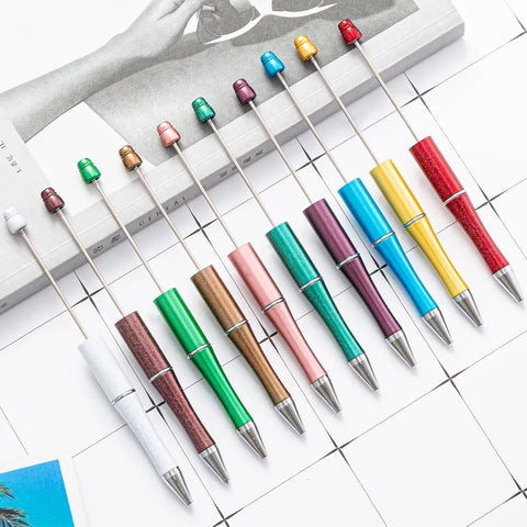 2 Neon Green DIY Beadable Pens ONLY – Sassy Bead Shoppe