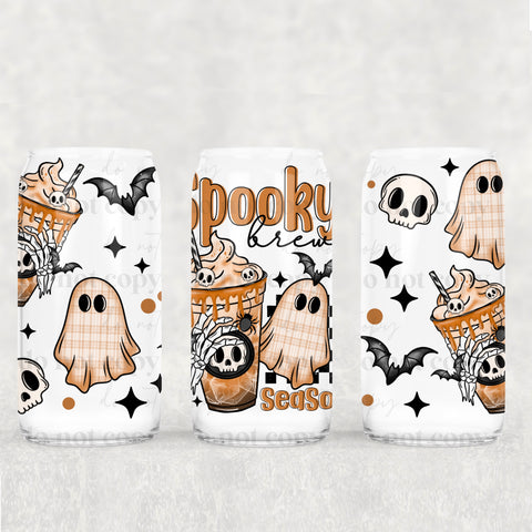 16oz UV DTF Wrap - Spooky Brew Season