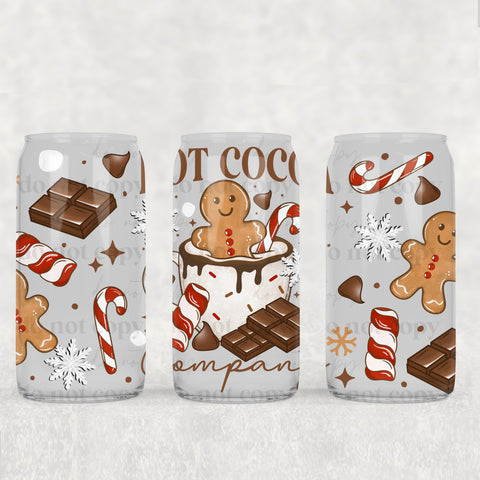 16oz UV DTF Wrap - Hot Cocoa